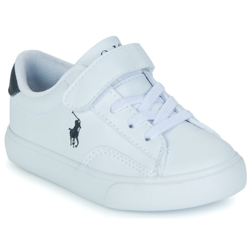 Pantofi Copii Pantofi sport Casual Polo Ralph Lauren THERON V PS Alb / Albastru