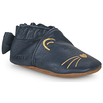 Pantofi Fete Papuci de casă Robeez GOLDY CAT Albastru