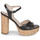 Pantofi Femei Sandale NeroGiardini E307530D-100 Negru