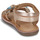 Pantofi Fete Sandale Mod'8 CLOKNOT Roz / Gold