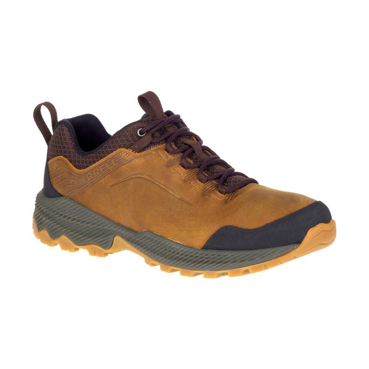 Pantofi Bărbați Drumetie și trekking Merrell Forestbound WP Maro