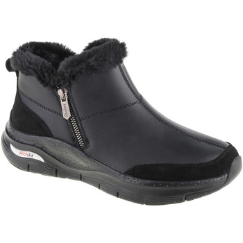 Pantofi Femei Ghete Skechers Arch Fit - Casual Hour Negru