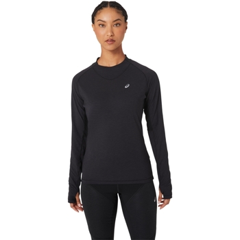 Îmbracaminte Femei Tricouri cu mânecă lungă  Asics Winter Run LS Top Negru