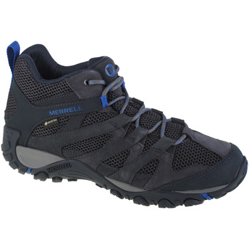 Pantofi Bărbați Drumetie și trekking Merrell Alverstone Mid Gtx albastru