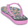 Pantofi Fete  Flip-Flops Roxy RG VIVA STAMP II Albastru / Roz