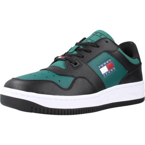 Pantofi Bărbați Sneakers Tommy Jeans SEASONAL BAS verde