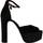 Pantofi Femei Sandale Kurt Geiger London SHOREDITCH HIGH PLATFOR Negru