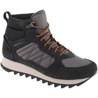 Pantofi Bărbați Drumetie și trekking Merrell Alpine Sneaker Mid PLR WP 2 Negru