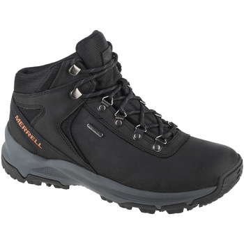Pantofi Bărbați Drumetie și trekking Merrell Erie Mid Ltr WP Negru