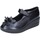 Pantofi Femei Balerin și Balerini cu curea Agile By Ruco Line BE593 203 A CANTADORA Negru