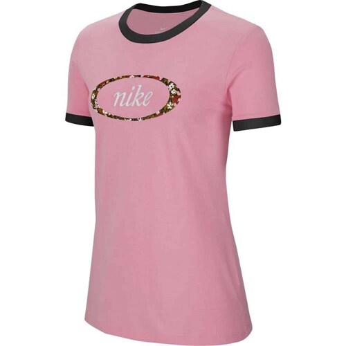 Îmbracaminte Femei Tricouri mânecă scurtă Nike Sportswear Femme roz