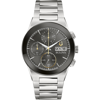 Ceasuri & Bijuterii Bărbați Ceasuri Analogice Bulova 96C149, Quartz, 41mm, 3ATM Argintiu