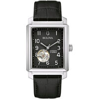 Ceasuri & Bijuterii Bărbați Ceasuri Analogice Bulova 96A269, Automatic, 33mm, 3ATM Argintiu