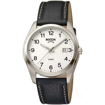 Ceasuri & Bijuterii Bărbați Ceasuri Analogice Boccia 3608-13, Quartz, 41mm, 10ATM Argintiu