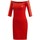 Îmbracaminte Femei Rochii adidas Originals Shoulder Dress Scarle roșu