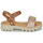 Pantofi Fete Sandale Citrouille et Compagnie NASAKO Camel / Auriu
