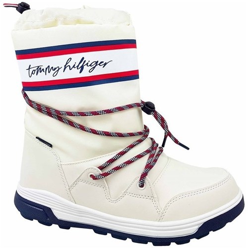 Pantofi Copii Cizme de zapadă Tommy Hilfiger T3A6324361485100 Alb