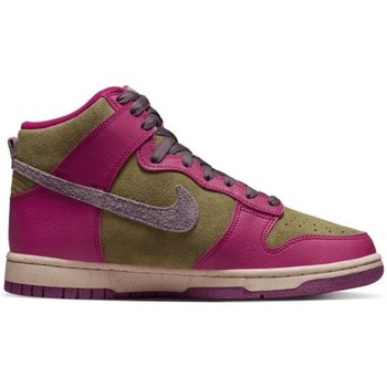 Pantofi Femei Pantofi sport stil gheata Nike Dunk High Verde, Violete