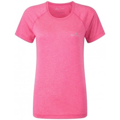 Îmbracaminte Femei Tricouri mânecă scurtă Ronhill Aspiration Motion SS Tee roz