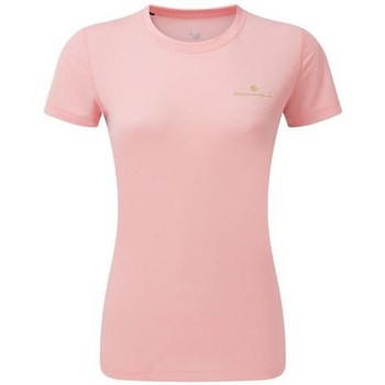 Îmbracaminte Femei Tricouri mânecă scurtă Ronhill Tech SS Tee W roz