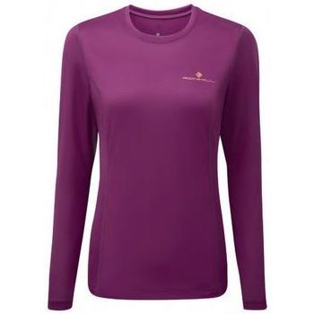 Îmbracaminte Femei Tricouri mânecă scurtă Ronhill Tech LS Tee violet
