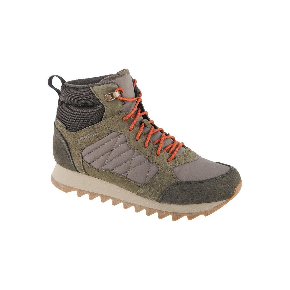 Pantofi Bărbați Drumetie și trekking Merrell Alpine Mid Plr WP 2 verde
