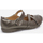 Pantofi Femei Balerin și Balerini cu curea La Modeuse 24072_P60734 Argintiu