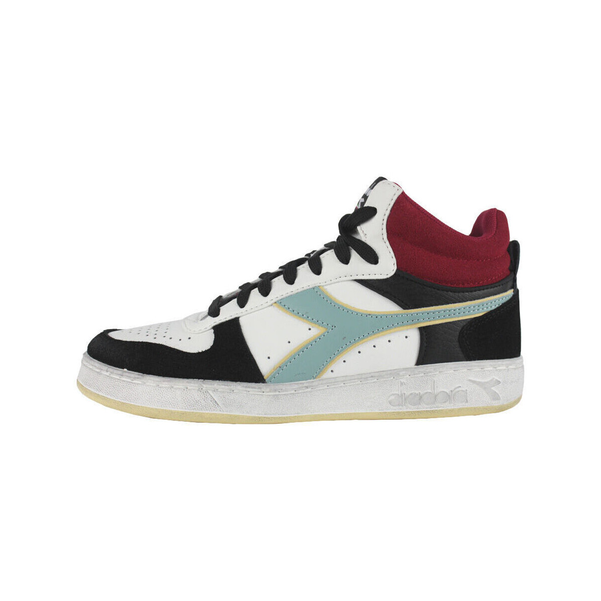 Pantofi Bărbați Sneakers Diadora 501.179009 D0096 White/Black/Lychee Alb
