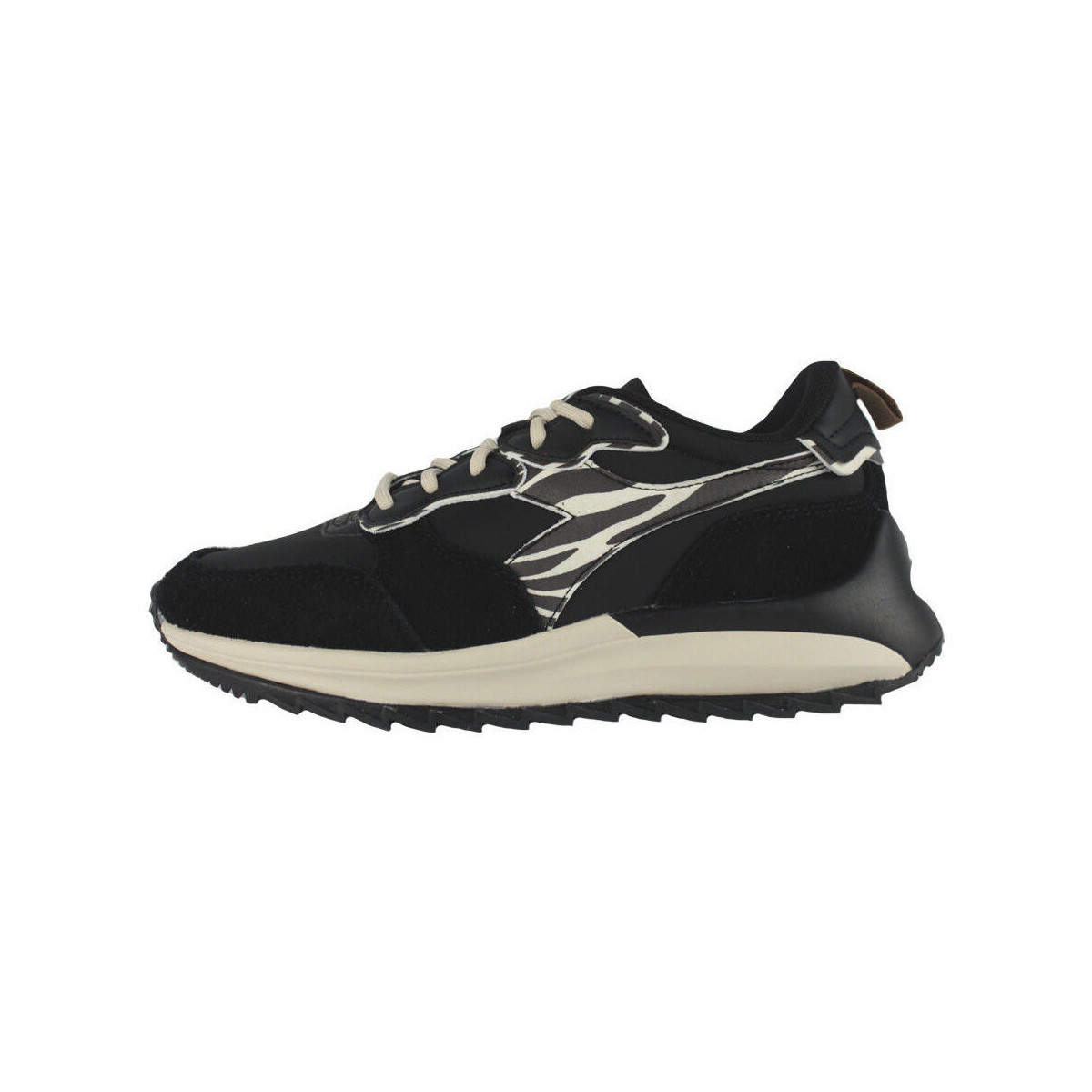 Pantofi Femei Sneakers Diadora 501.178617 01 C9994 Black/Parchment Negru