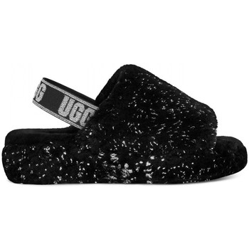 Pantofi Femei Sandale UGG W fluff yeah metallic sparkle Negru