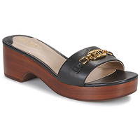 Pantofi Femei Papuci de vară Lauren Ralph Lauren ROXANNE-SANDALS-FLAT SANDAL Negru