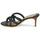Pantofi Femei Papuci de vară Lauren Ralph Lauren LILIANA-SANDALS-HEEL SANDAL Negru