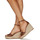 Pantofi Femei Sandale Lauren Ralph Lauren HAANA-ESPADRILLES-WEDGE Coniac