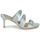 Pantofi Femei Papuci de vară Lauren Ralph Lauren LORRAINE-SANDALS-HEEL SANDAL Argintiu
