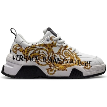 Pantofi Bărbați Sneakers Versace Jeans Couture 73YA3SF6 Alb