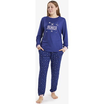 Îmbracaminte Femei Pijamale și Cămăsi de noapte Munich CP0400 albastru