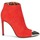 Pantofi Femei Botine Roberto Cavalli WDS213 Roșu