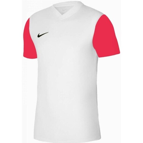 Îmbracaminte Bărbați Tricouri mânecă scurtă Nike Tiempo Premier II Jsy Alb, Roșii