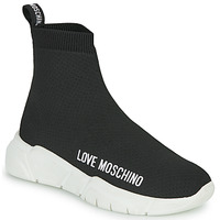 Pantofi Femei Pantofi sport stil gheata Love Moschino LOVE MOSCHINO SOCKS Negru