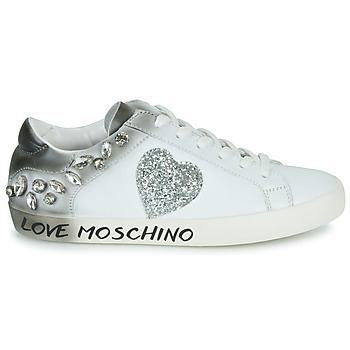 Love Moschino FREE LOVE Alb / Gri