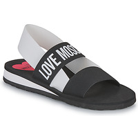 Pantofi Femei Sandale
 Love Moschino ELASTIC BICOLOR Negru / Alb
