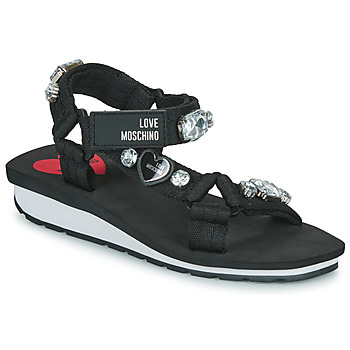 Pantofi Femei Sandale Love Moschino FLOW LOVE Negru
