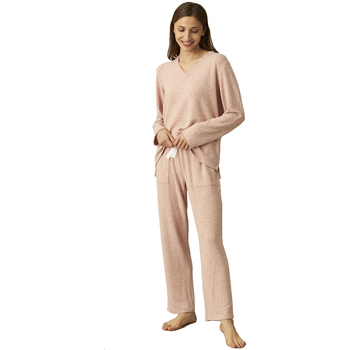 Îmbracaminte Femei Pijamale și Cămăsi de noapte J And J Brothers JJBCP1301 roz