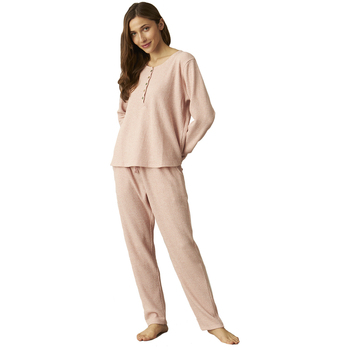 Îmbracaminte Femei Pijamale și Cămăsi de noapte J And J Brothers JJBCP1901 roz