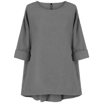 Îmbracaminte Femei Topuri și Bluze Wendy Trendy Top 221338 - Grey Gri