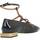 Pantofi Femei Balerin și Balerini cu curea Angel Alarcon DUARTE Negru