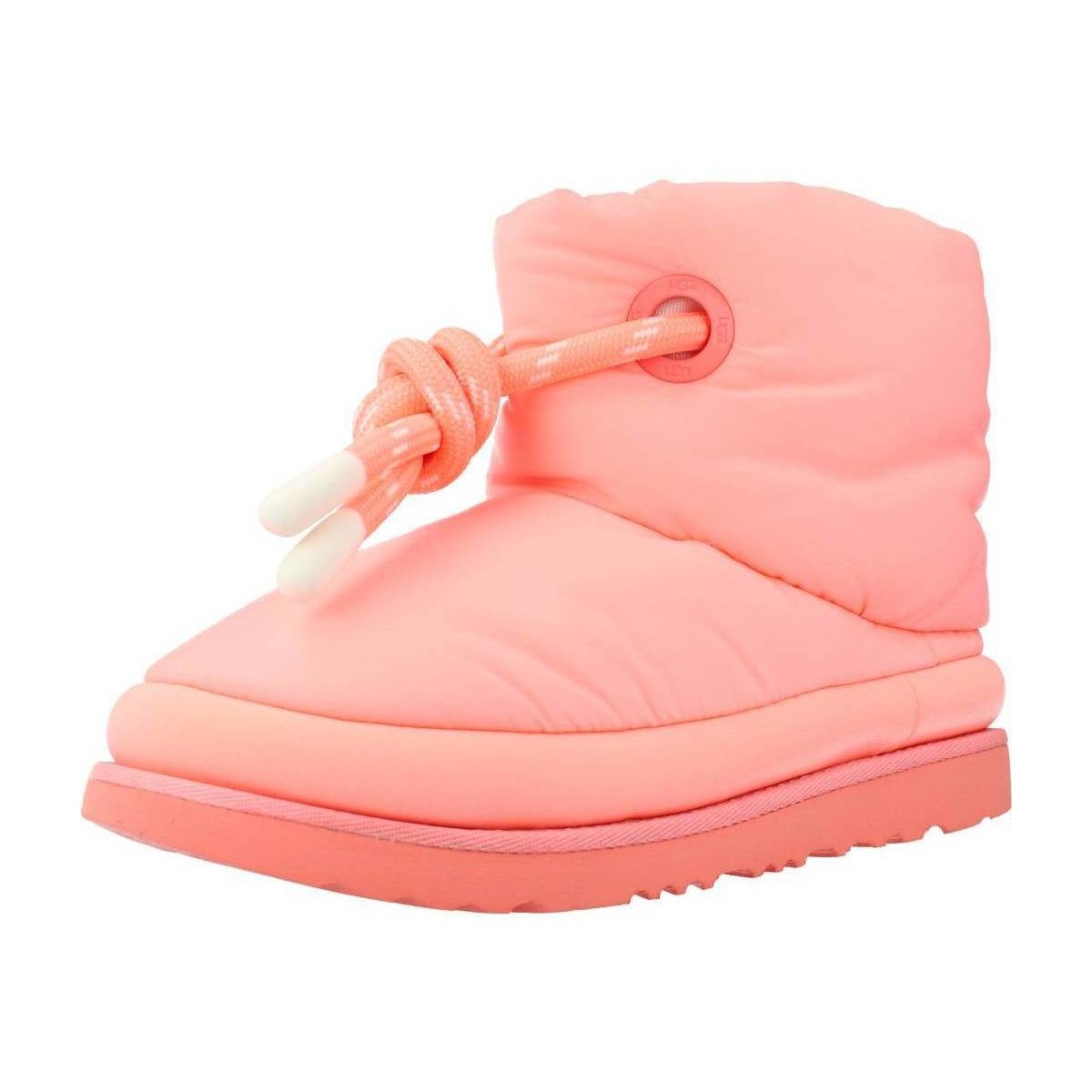 Pantofi Fete Cizme UGG CLASSIC MAXI SHORT roz