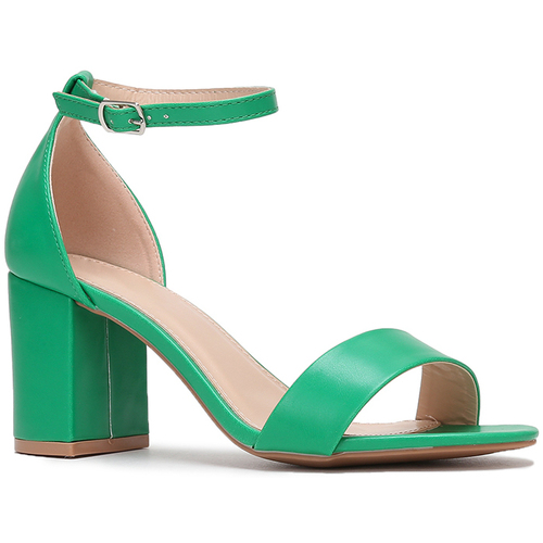 Pantofi Femei Sandale La Modeuse 63533_P144698 verde