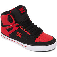 Pantofi Bărbați Sneakers DC Shoes Pure high-top wc ADYS400043 FIERY RED /WHITE/BLACK (FWB) roșu