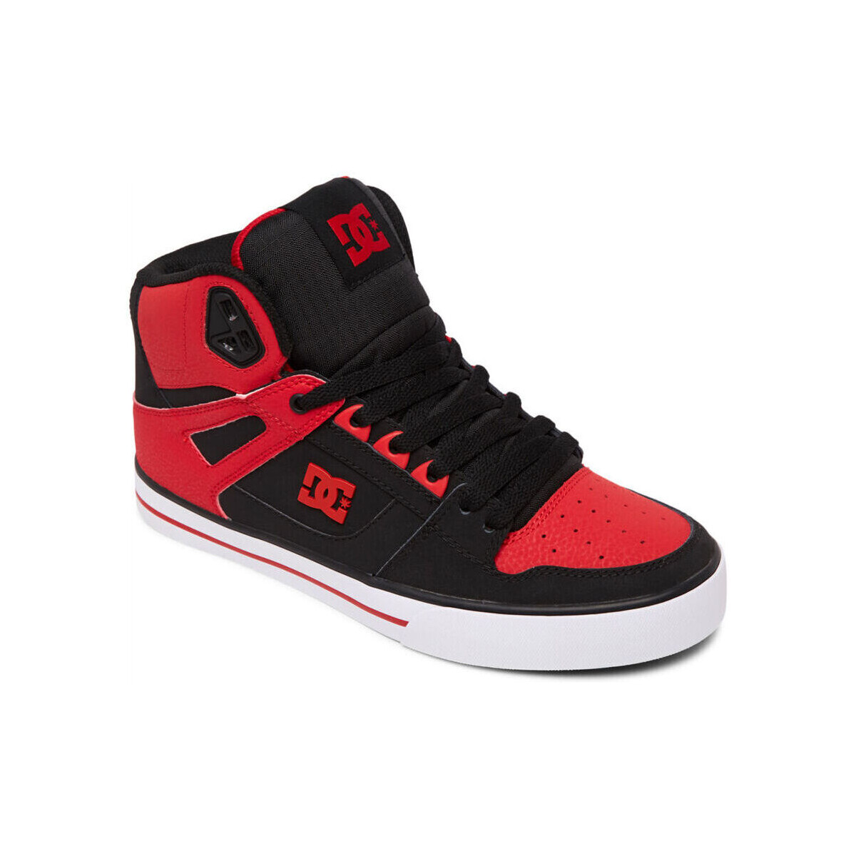 Pantofi Bărbați Sneakers DC Shoes Pure high-top wc ADYS400043 FIERY RED /WHITE/BLACK (FWB) roșu